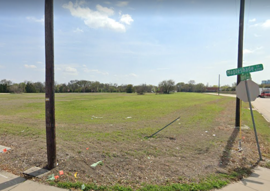 Site view, NW corner